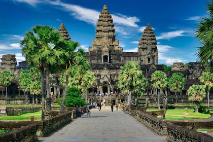 Siem Reap: tour privato di 1 giorno di Angkor Wat con Banteay Srey