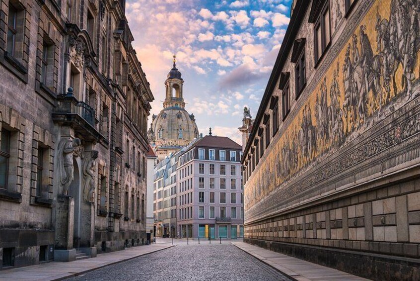 Fürstenzug and Frauenkirche