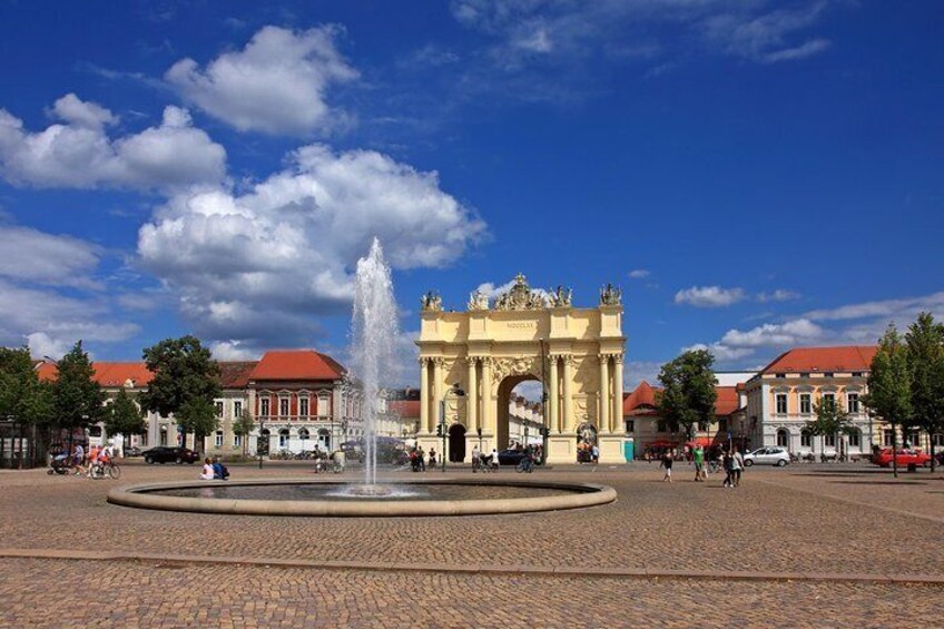 Walk through Potsdam's Brandenburg Gate