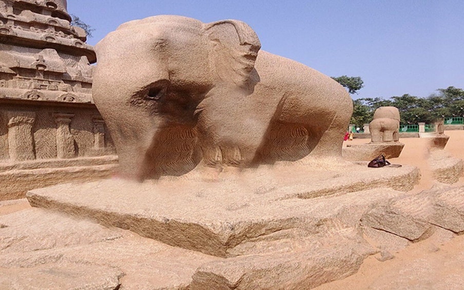 Picture 2 for Activity Mahabalipuram and Kanchipuram Private Caves & Temples Tour