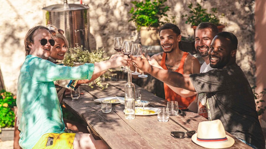 From Split: Krka Waterfalls, Food & Wine Tasting Tour