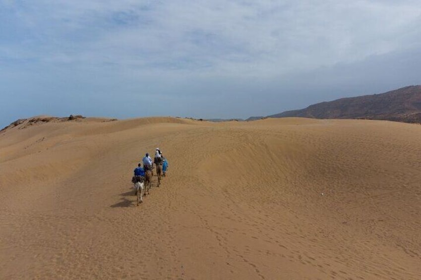Agadir Sand Dunes and Camel Ride in Timlaline with Lunch
