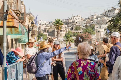 Från Tel Aviv: Hebron och Västbanken - rundtur med dubbla perspektiv