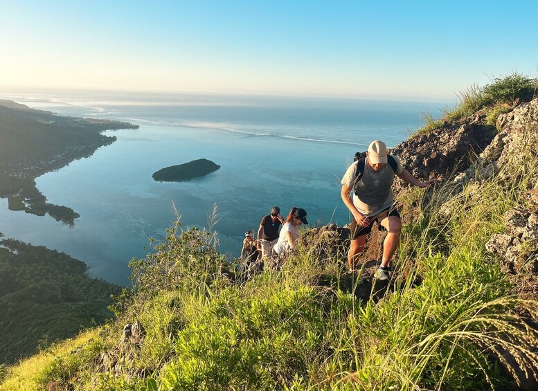 Picture 13 for Activity Mauritius: Le Morne Mountain Guided Sunrise Hike and Climb