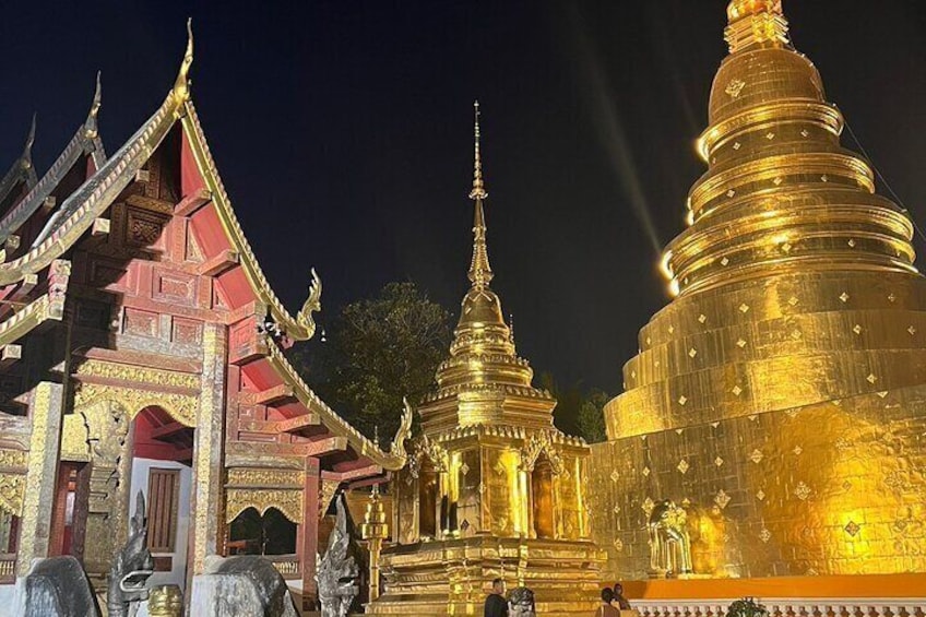 Chiang Mai Temples and Market Tuk-Tuk Evening Night Tour
