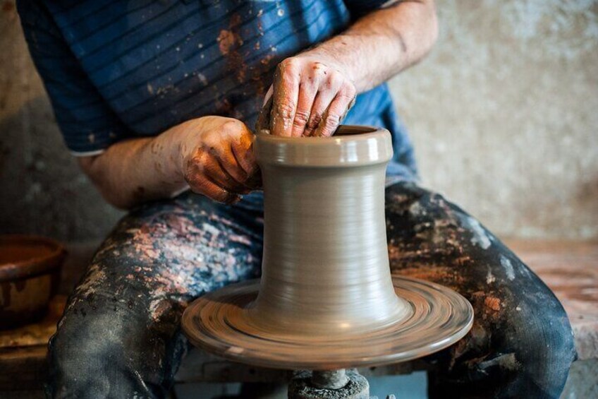 Fez artisanal workshop-Make Moroccan pottery