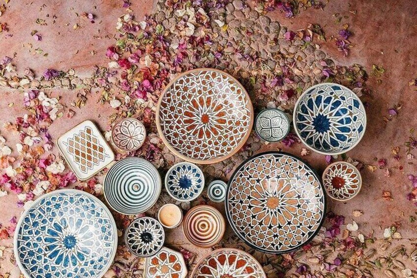 Fez artisanal workshop-Make Moroccan pottery