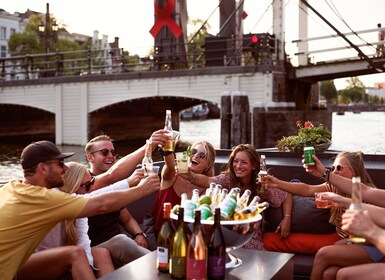 Amsterdam : Croisière privée avec des boissons et des collations en option