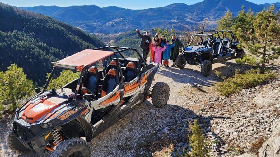 Private 4x4 Experience in the Rhodopes with Ostrich Farm Visit