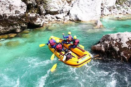 Bovec: Full Day Rafting With A Picnic On Soča River