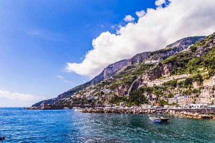 Nápoles: Excursión en barco a Positano, Amalfi y Ravello