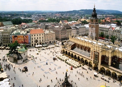 Krakows gamla stadsdel och Kazimierz Highlights Tour med elbil