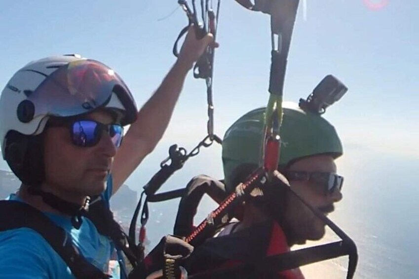 Tandem paraglider Amalfi Coast Monte Faito