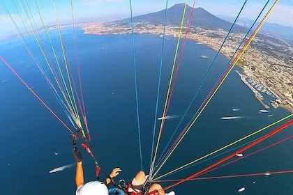 Parapente biplace Côte amalfitaine et sorrentine Monte Faito