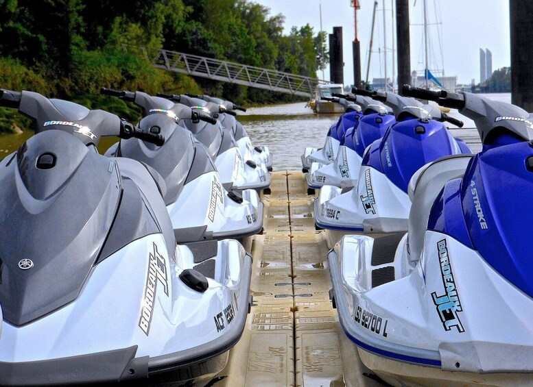 Picture 2 for Activity Bordeaux: Guided Jet Ski Tour