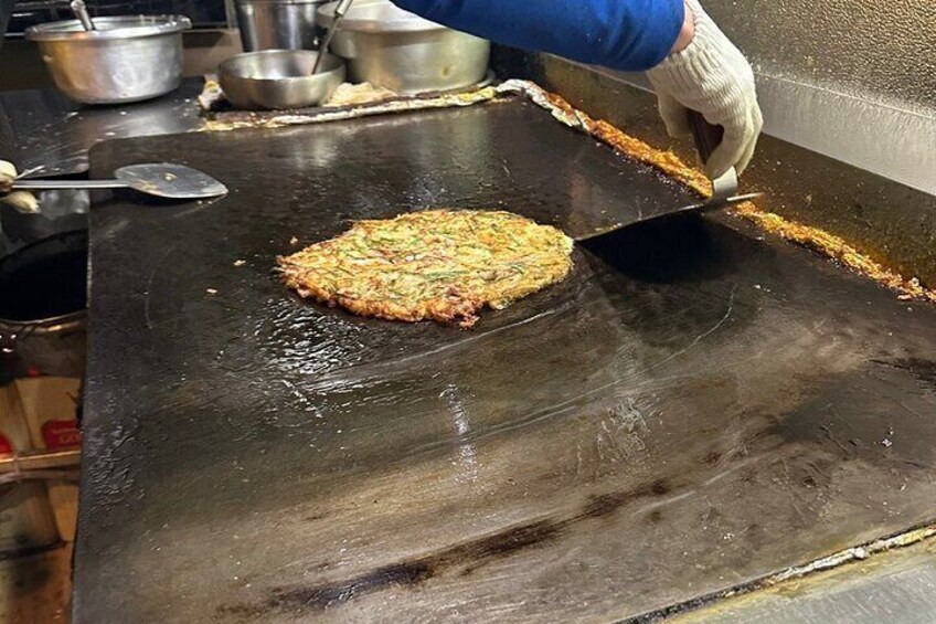 Korean savory pancakes
