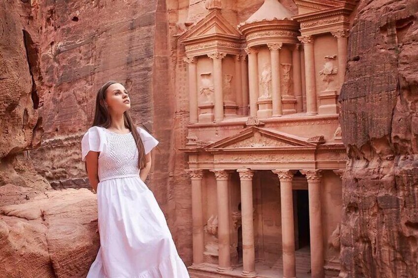 Full Day Petra & Petra By Night Private Guided Tour From Amman