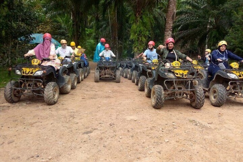 Rafting + ATV 1Hour + Waterfall include lunch and transfer