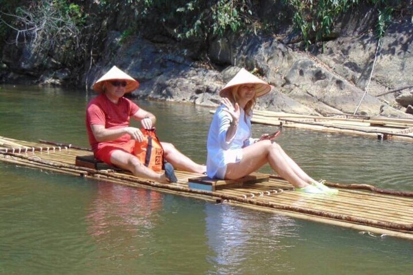 7KM Rafting + Bamboo Rafting + ATV include lunch and transfer