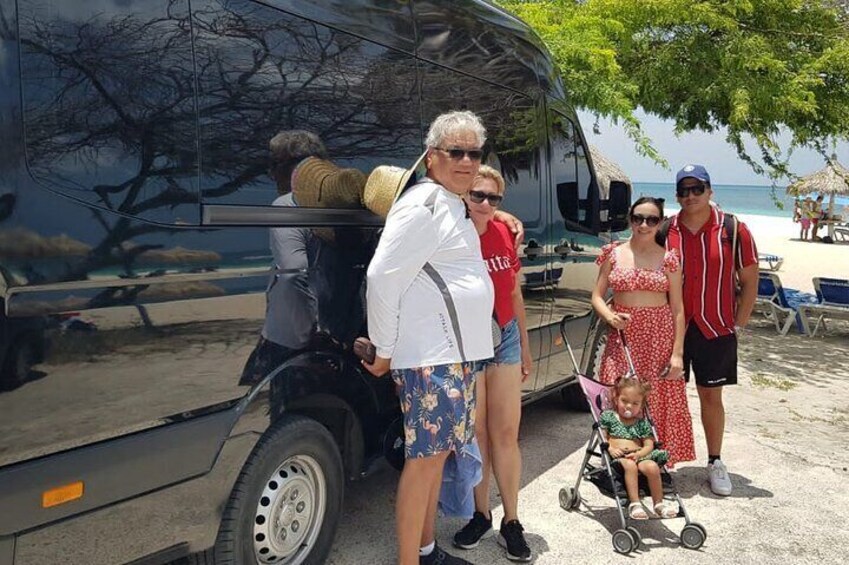 Aruba Private Tour Mini Bus Charter.