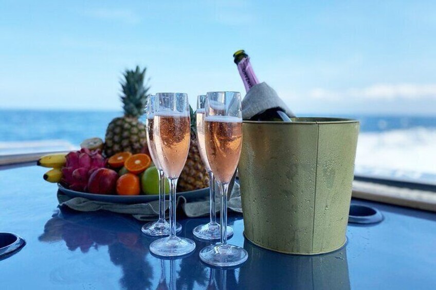 Upgrade to our Premium Option for a premium boat and extra services!