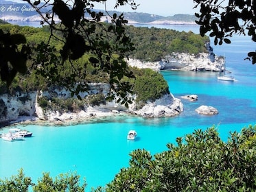 乘船遊覽 Paxos、Antipaxos 和 Blue Caves