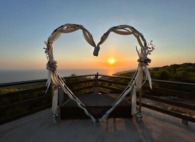 Zante: tour al atardecer a las cuevas de Agalas y al mirador de Myzithres