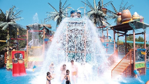 Aqualand water adventure park with Transportation