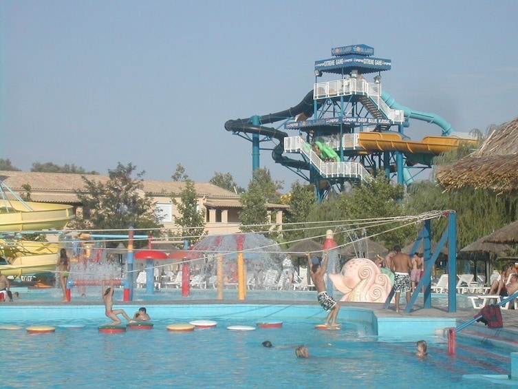 Aqualand water adventure park with Transportation