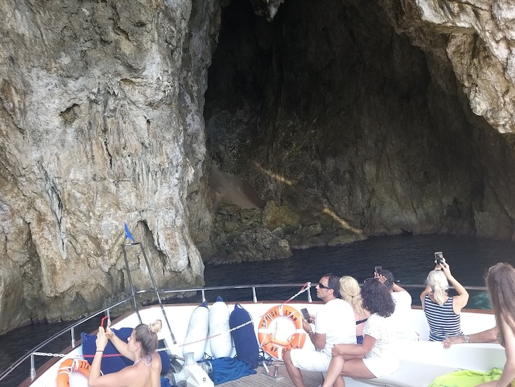 Boat trip to Sivota, the blue Lagoon