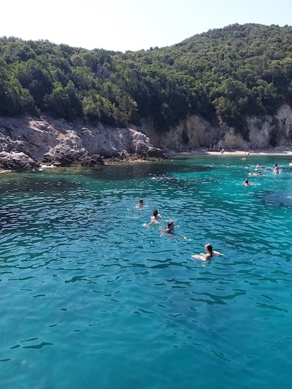 Boat trip to Sivota, the blue Lagoon