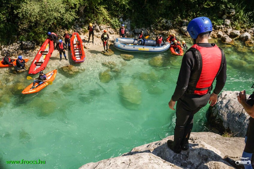 Picture 15 for Activity Bovec: Half-Day Kayaking Trip Down the Soča