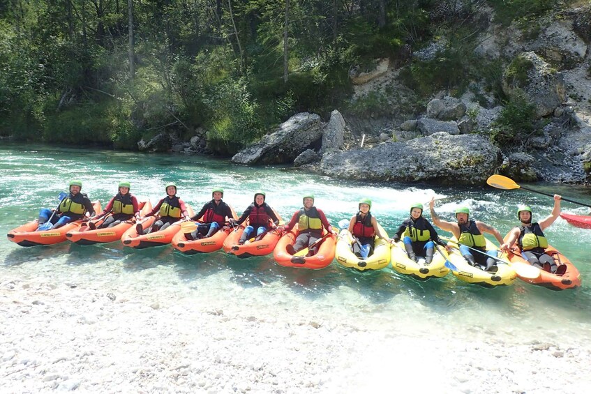 Picture 8 for Activity Bovec: Half-Day Kayaking Trip Down the Soča