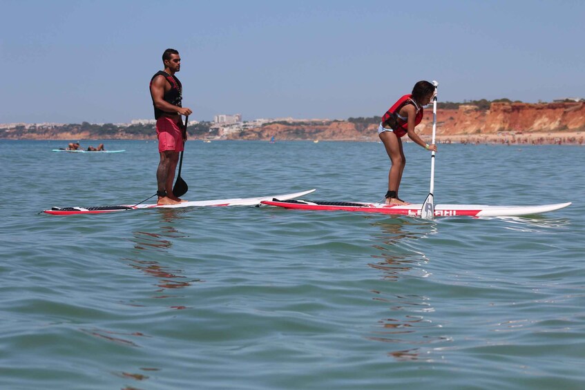 Picture 4 for Activity Albufeira: 1 Hour Stand-Up Paddleboard Experience