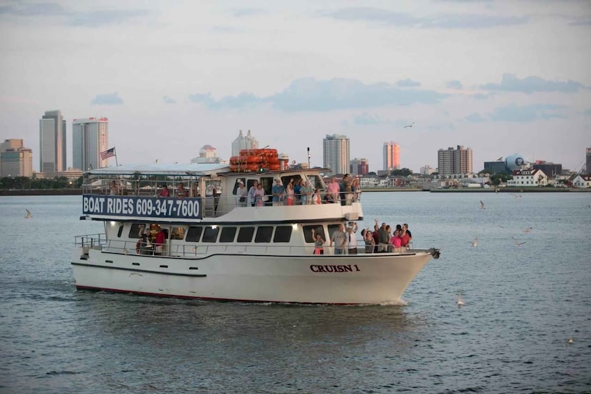 Picture 2 for Activity Atlantic City: Evening Happy Hour Ocean Cruise