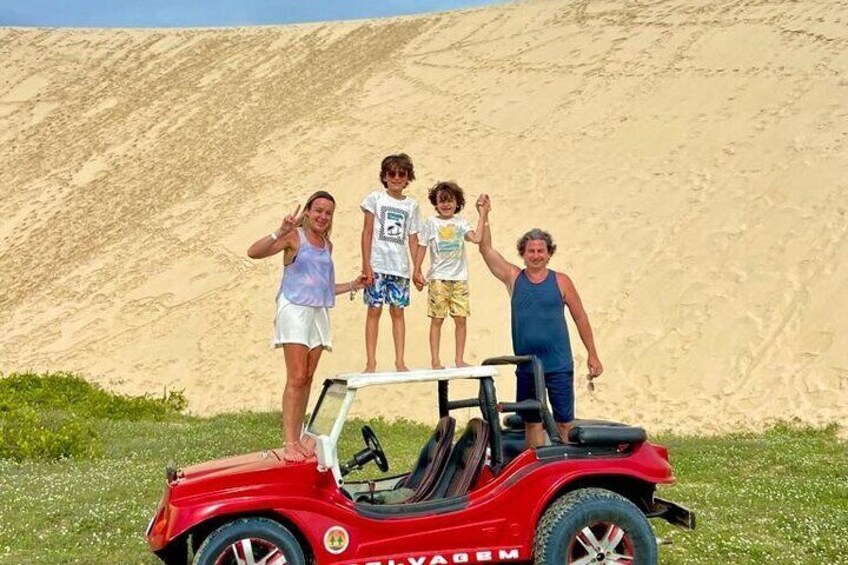 Family buggy ride