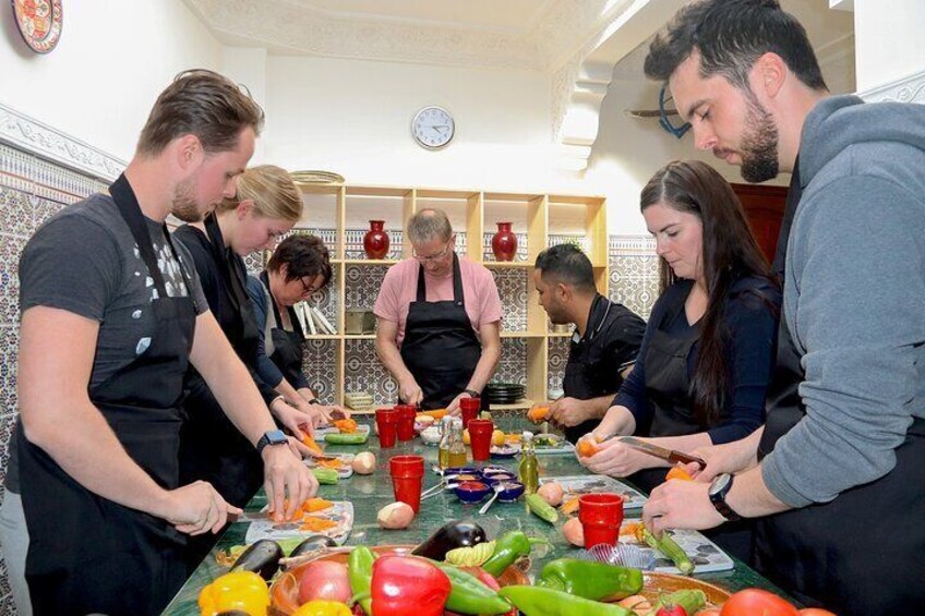 Marrakesh cooking class with chef Hassan - Local dishes 