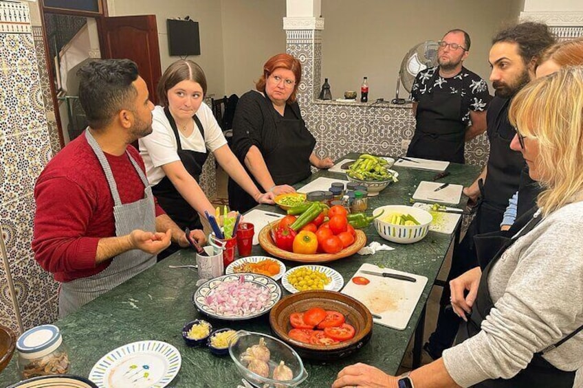 Marrakesh cooking class with chef Hassan - Local dishes 