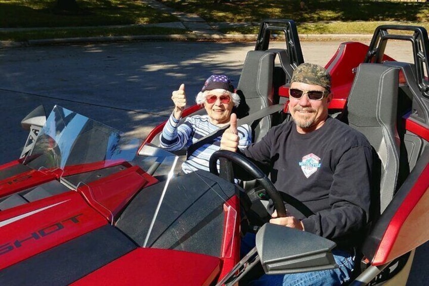 Polaris Slingshot Guided Tour in Houston