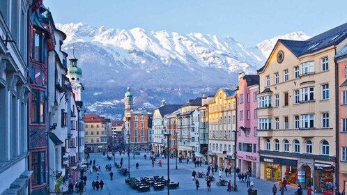 Innsbruck : Carte de la ville, y compris les transports en commun