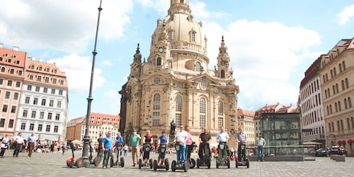 Dresden: Segway-tur langs Elben og den gamle bydel