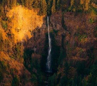 Portland: Private Columbia Gorge Waterfalls Scenic Air Tour