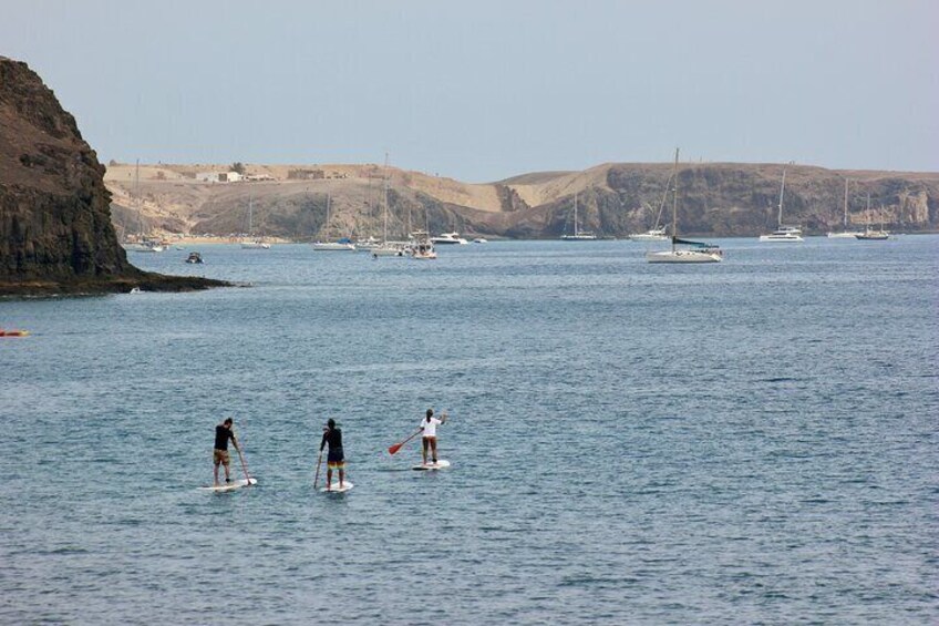 Stand Up Paddle Boarding Lesson in Playa Flamingo