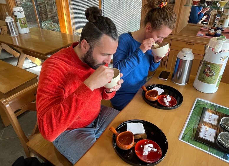 Uji: Green Tea Tour with Byodoin and Koshoji Temple Visits
