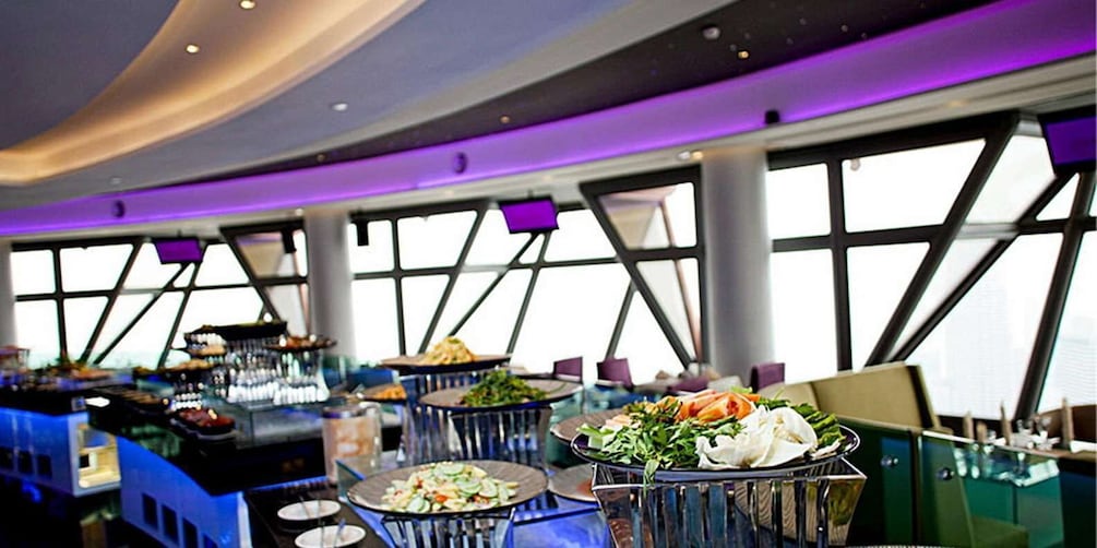 Picture 2 for Activity Kuala Lumpur: Buffet Dinner at Atmosphere 360 and Night Tour