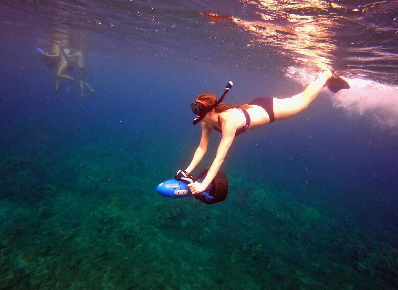 Picture 5 for Activity Wailea Beach: Guided Sea Scooter Snorkeling Tour