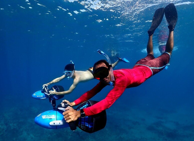 Picture 7 for Activity Wailea Beach: Guided Sea Scooter Snorkeling Tour