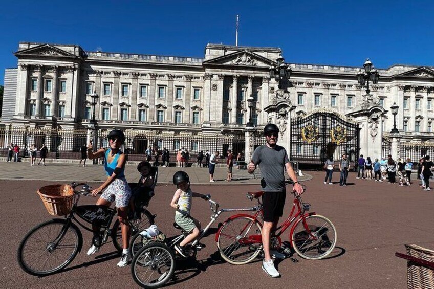 Check out Buckingham Palace - the home of the King!