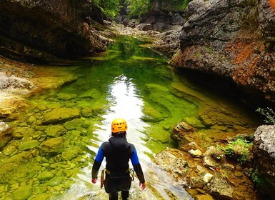 Salzbourg : 4 heures de canyoning avec guide pour débutants