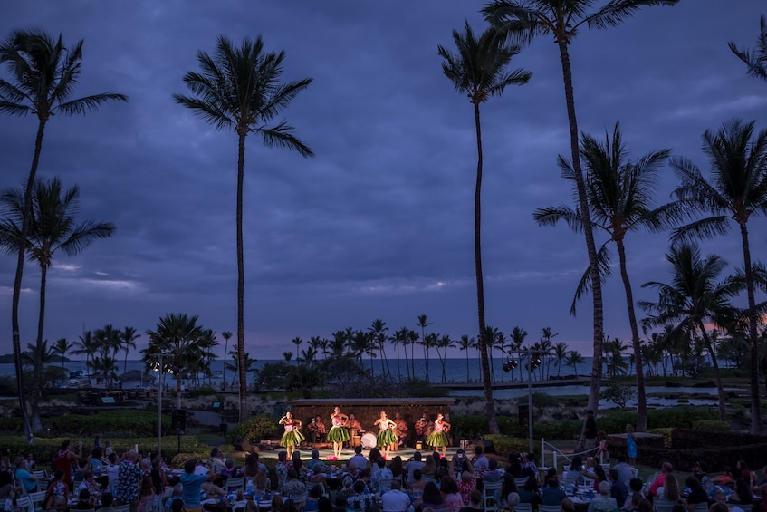 The Sunset Luau at the Waikoloa Beach Marriott Resort